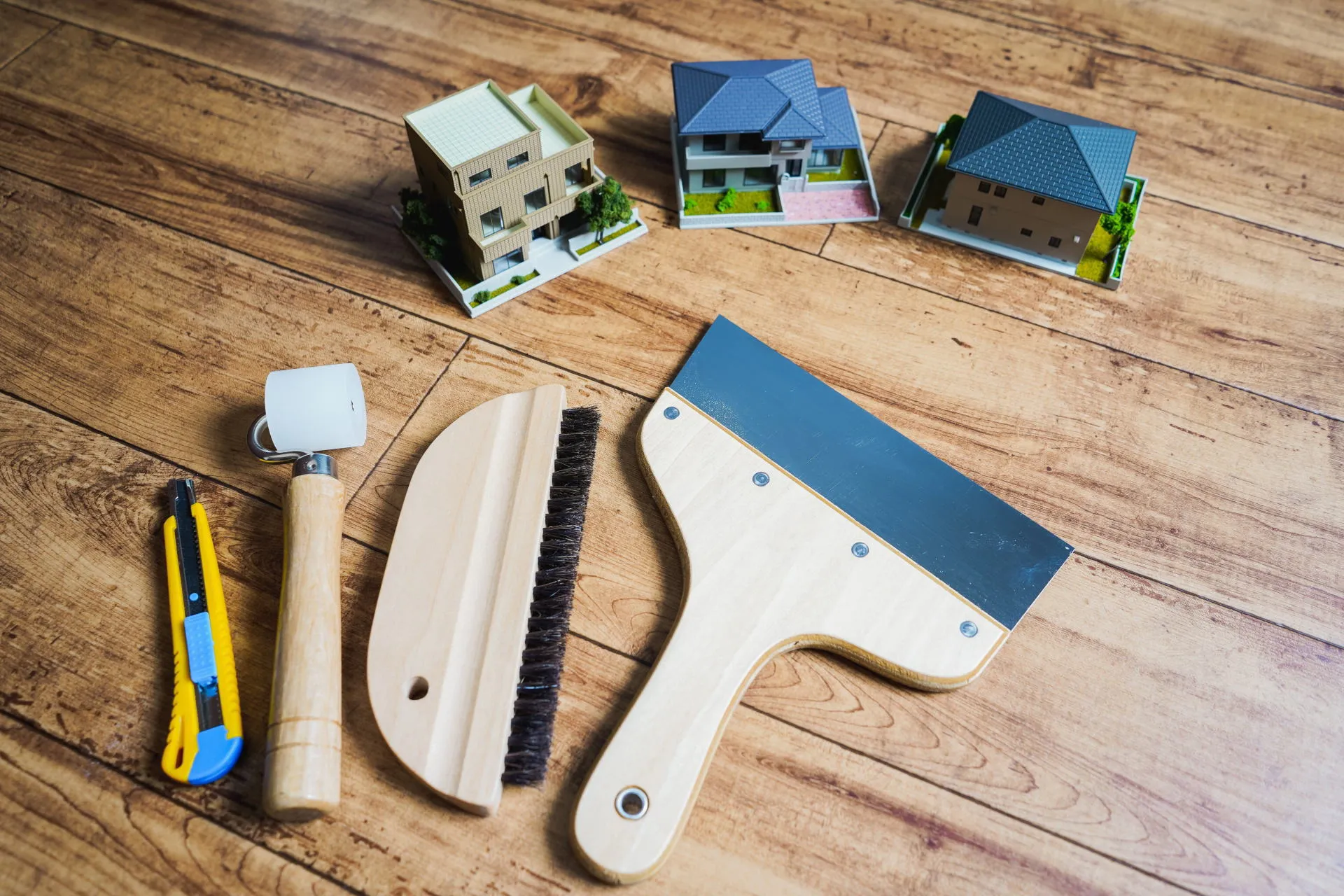 特殊シート貼り